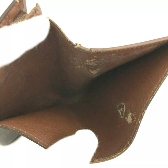 445132BA (L6) Louis Vuitton Wallet Porte Monnaie Billets Tresor Brown Monogram - Picture 6 of 10